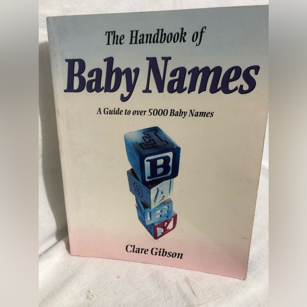 Baby names book